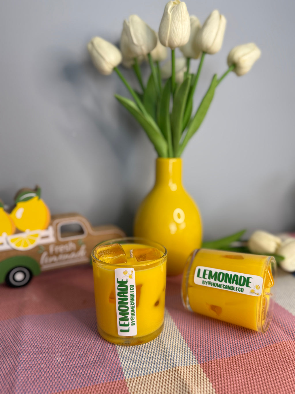 Lemonade candle