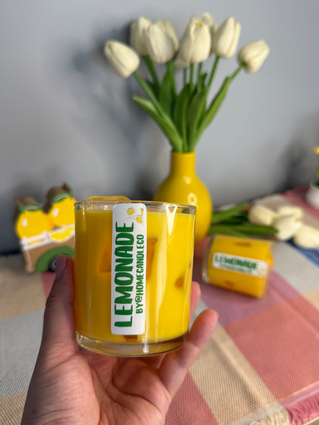 Lemonade candle