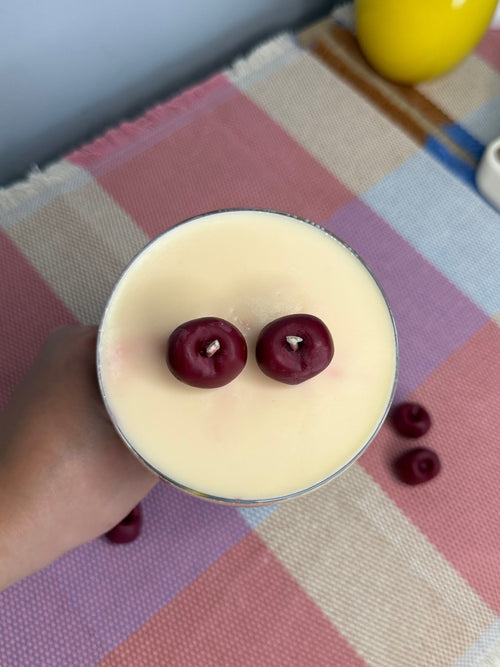 Cherry Martini candle 🍒