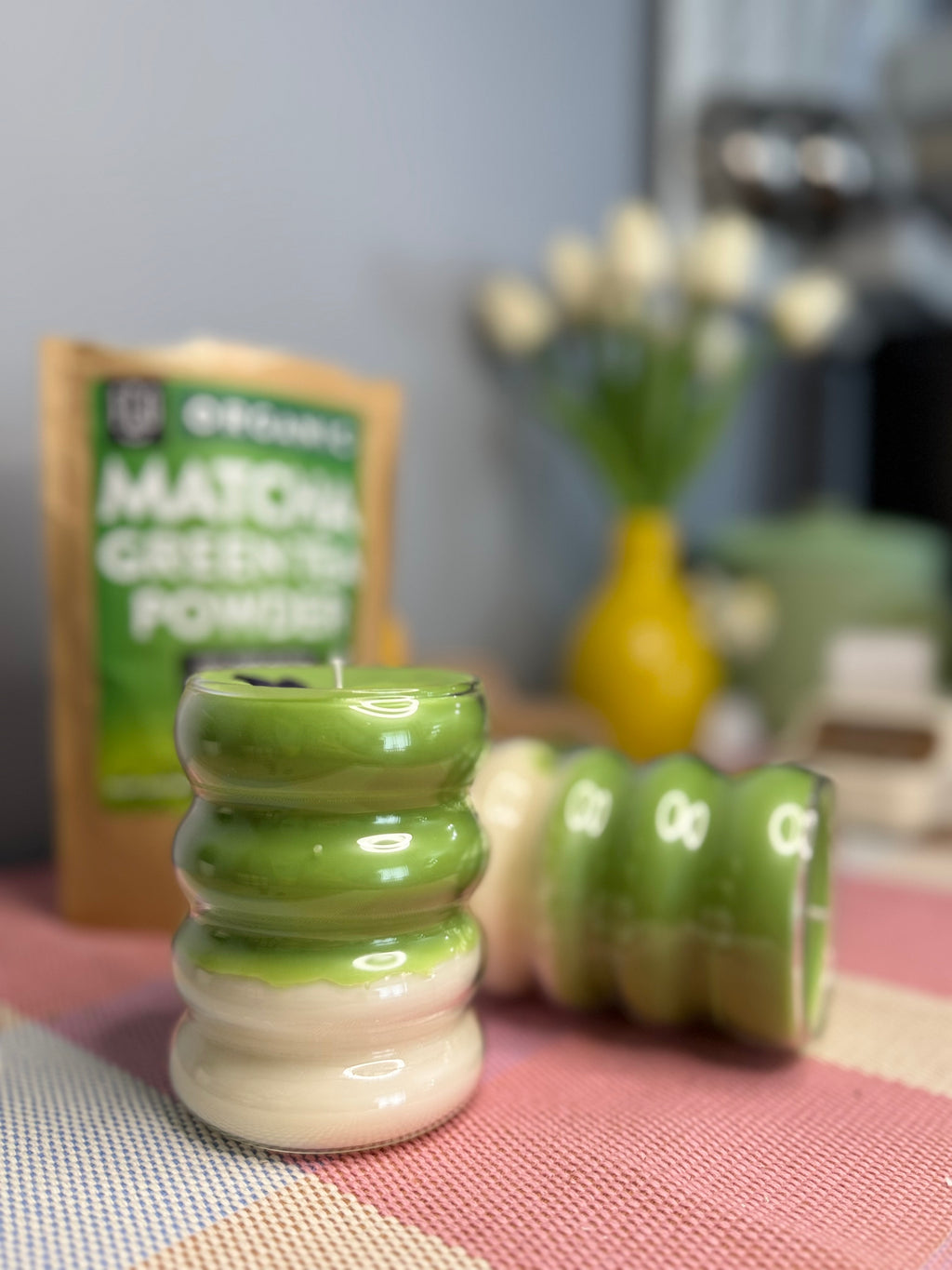 Matcha candle 💚